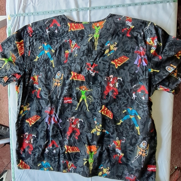 Marvel X-Men Scrub Top - Picture 5 of 6